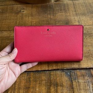 Red Kate Spade wallet
